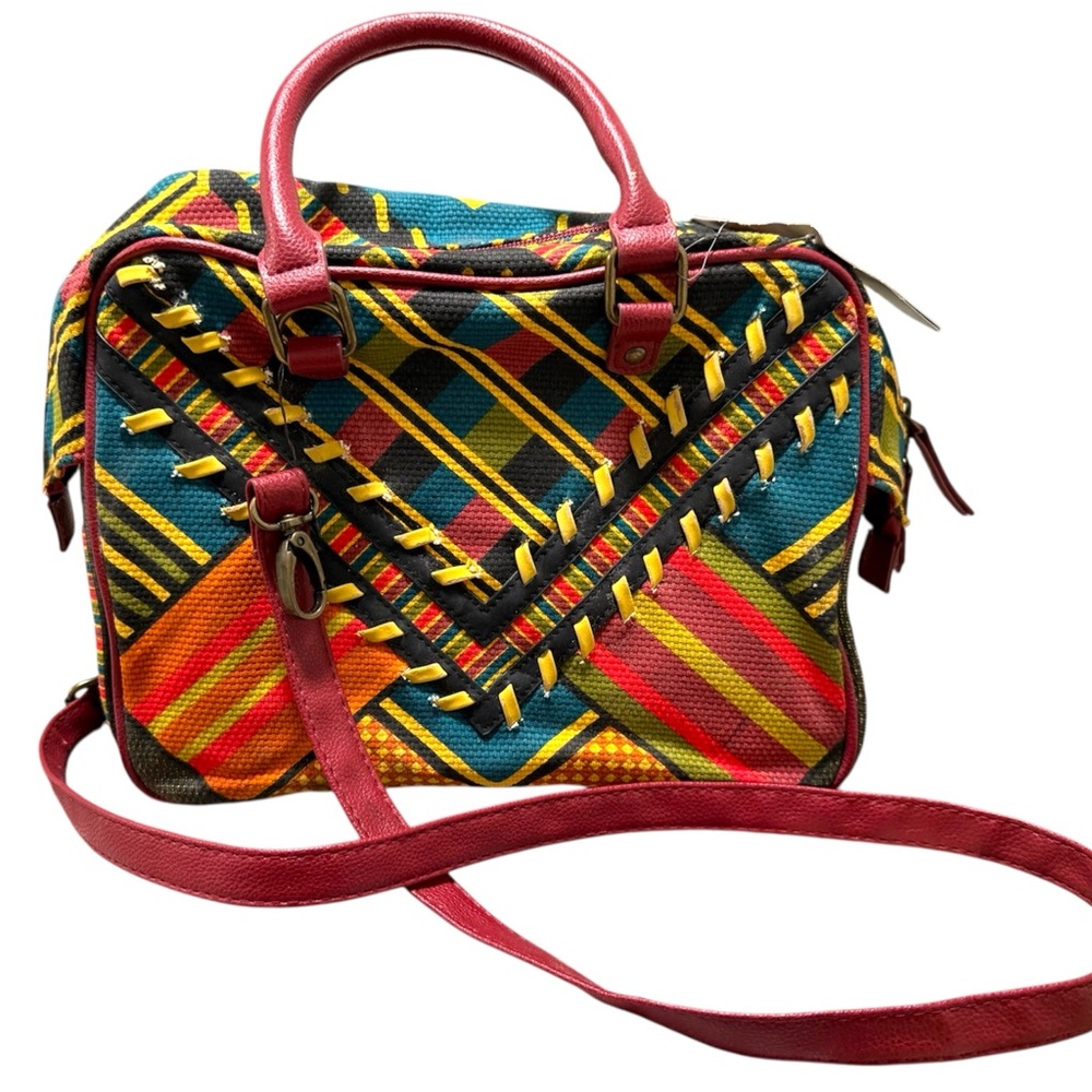 Disney Mary Poppins Returns Magic Carpet Shoulder Bag Purse Multicolor Strap New